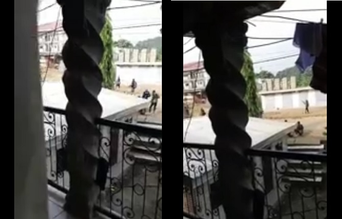 Scènes de guerre à Buéa et sur la route de Limbé avant les rencontres de ce jour