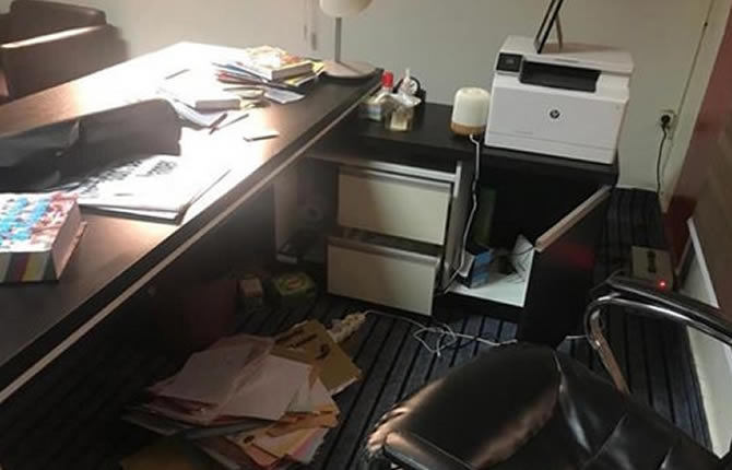 Les bureaux de l??il du Sahel cambriolés à Yaoundé