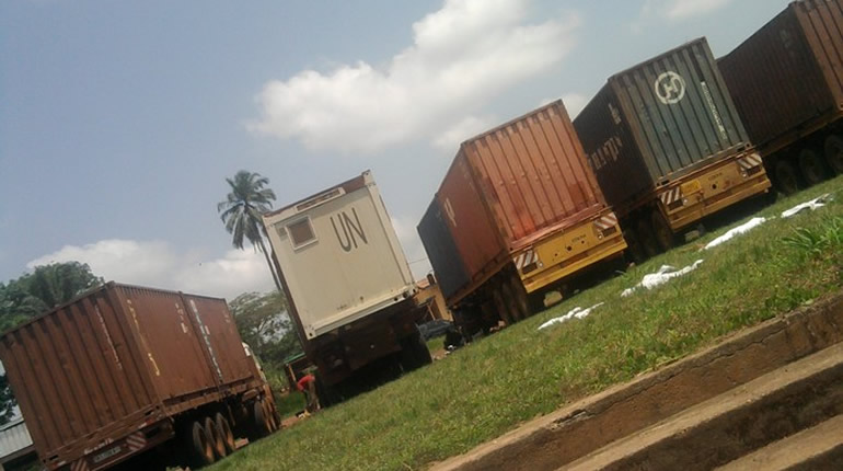 Lenteurs - Dédouanement des marchandises: des centaines de containers bloqués au Port de Douala.