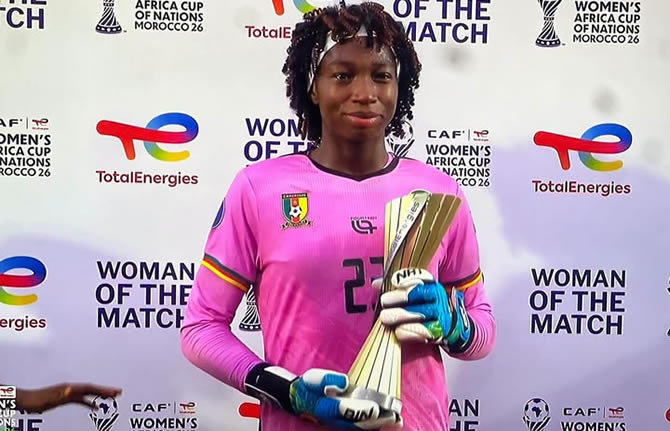 Michaely Bihina, la muraille qui a terrassé le Nigeria : de l’attaque à Benfica, l’incroyable destin de la nouvelle gardienne des Lionnes