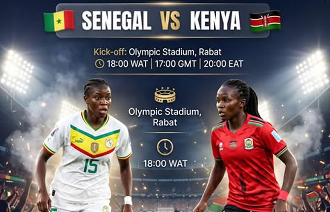 CAN Féminine 2026 : Sénégal-Kenya, le match de la dernière chance… une défaite et c'est l'élimination