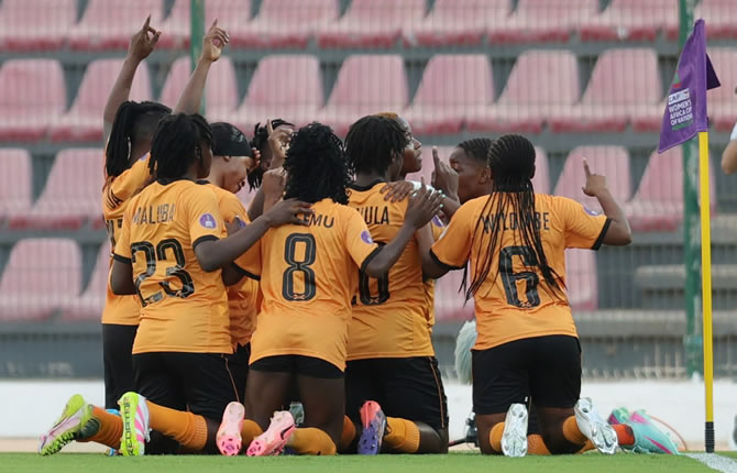 CAN F?minine 2024 : Les Copper Queens frappent fort, la Zambie en quarts après sa victoire sur la RDC (1-0)