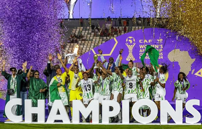Le Nigeria terrasse le Maroc 3-2 et s'offre une 10e couronne africaine