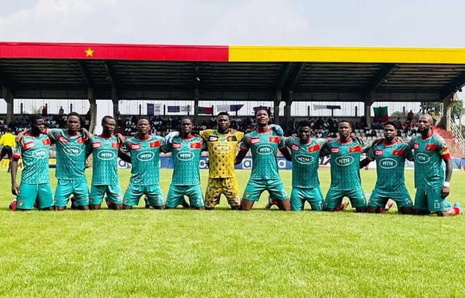 Canon de YaoundÃ© bombarde et enterre Union de Douala en Elite One