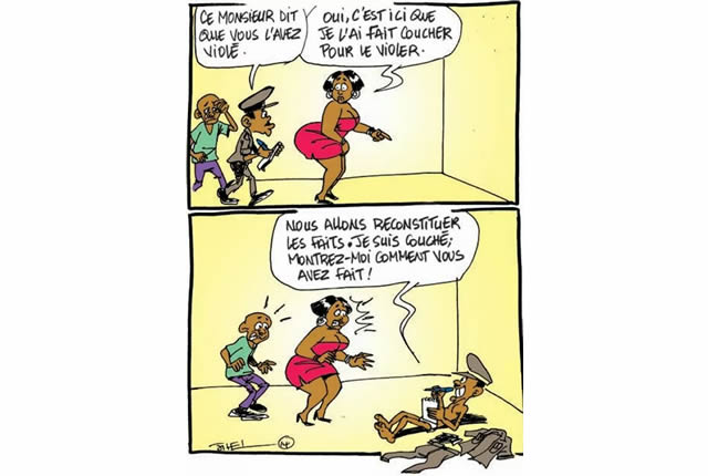 Affaire de viol: Reconstitution des faits