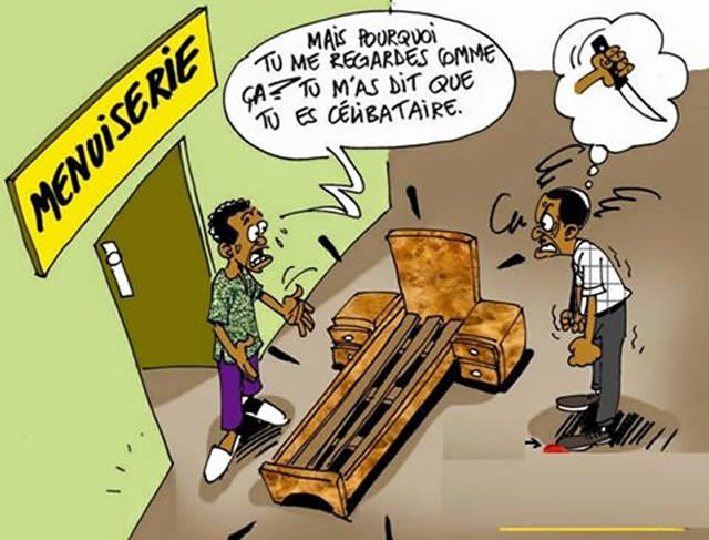 Célibataire : lit une place
