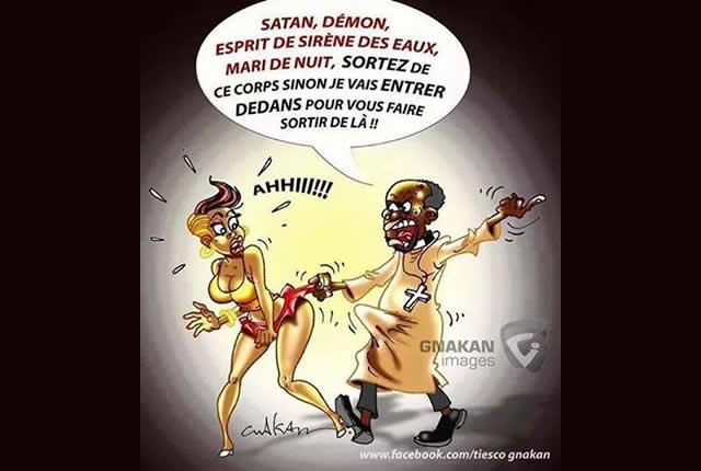 Satan sort de ce corps