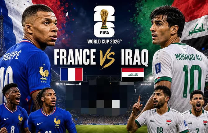 Coupe du Monde 2026 : Mbappé veut envoyer la France en huitièmes, l’Irak joue sa survie à Philadelphie
