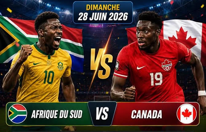 Coupe du monde 2026 : Afrique du Sud-Canada lance les phases finales, Hugo Broos affiche ses ambitions avant le choc