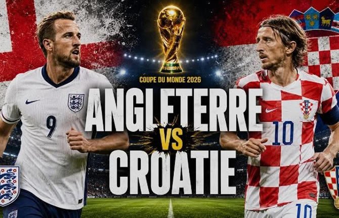 Angleterre – Croatie : revanche du Mondial 2018, Kane et Bellingham face à l’éternel Modric dans un choc XXL