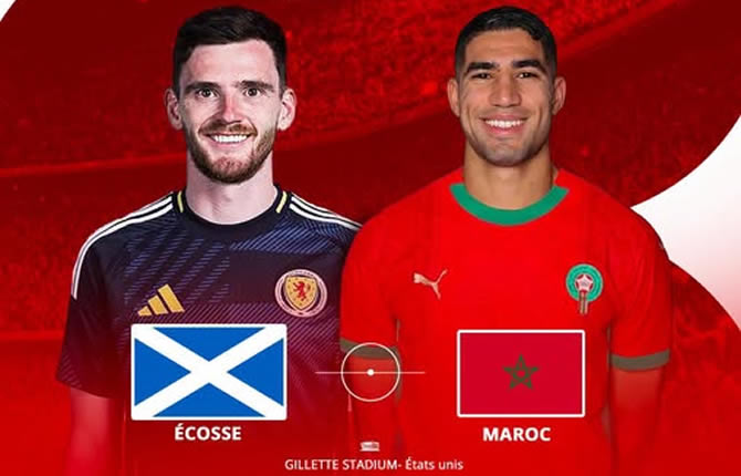 Coupe du Monde 2026 : Maroc-Écosse, le choc vérité ! Les Lions de l’Atlas peuvent déjà frapper un grand coup