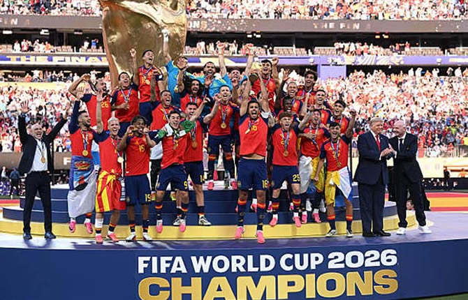 Mondial 2026 : l'Espagne renverse l'Argentine de Messi et décroche une deuxième étoile historique
