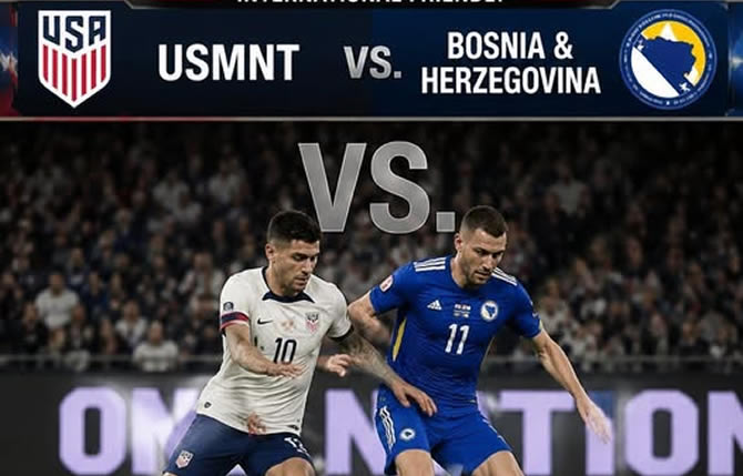 Coupe du Monde 2026 : les États-Unis défient la Bosnie pour lancer leur campagne à élimination directe