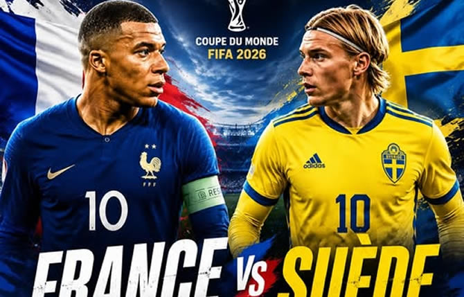 Mondial 2026 : la France défie la Suède, Mbappé et Dembélé prêts à faire parler la poudre