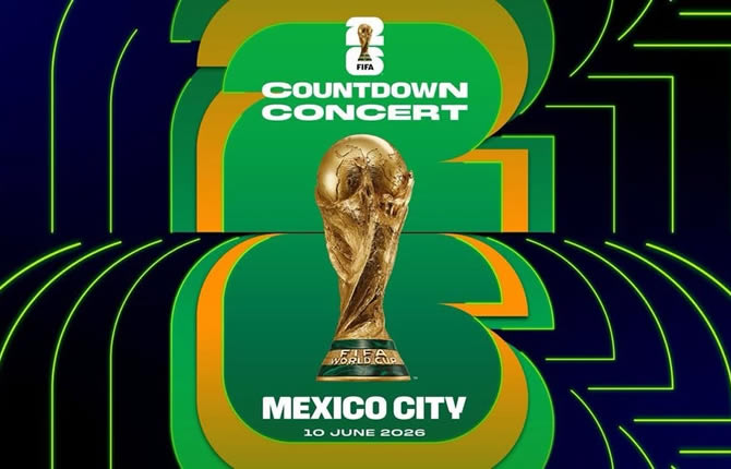Mondial 2026 : le Mexique, les États-Unis et le Canada lancent un spectaculaire compte à rebours avec un concert géant