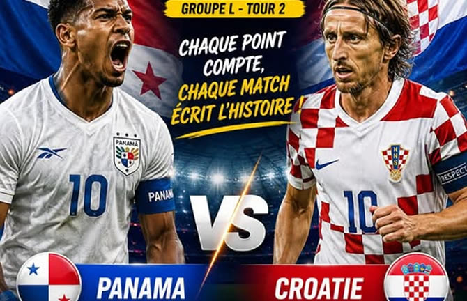 Dos au mur, la Croatie défie le Panama dans un duel déjà décisif pour la qualification