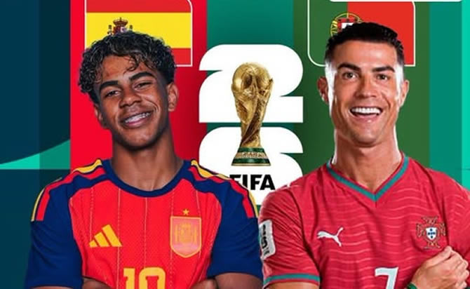 Espagne-Portugal : Cristiano Ronaldo défie Lamine Yamal dans le choc des huitièmes du Mondial 2026