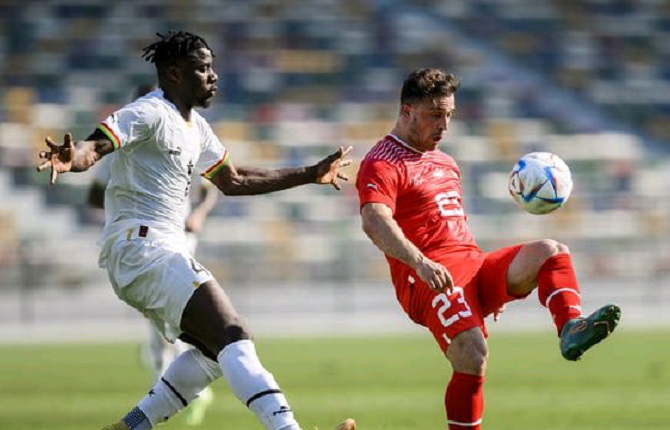 Le Ghana tabasse la Suisse en amical