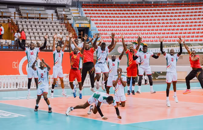 CHAN Volley 2026 : les Lions Indomptables dominent le Rwanda et filent en quarts avec un sans-faute historique