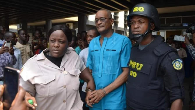 Arrestation du fils de l?ancienne présidente du Liberia Ellen Johnson Sirleaf 