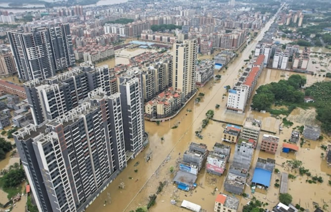 Chine : Inondations meurtrières au Gansu, avanc?e spatiale historique et trag?die ? Guangzhou