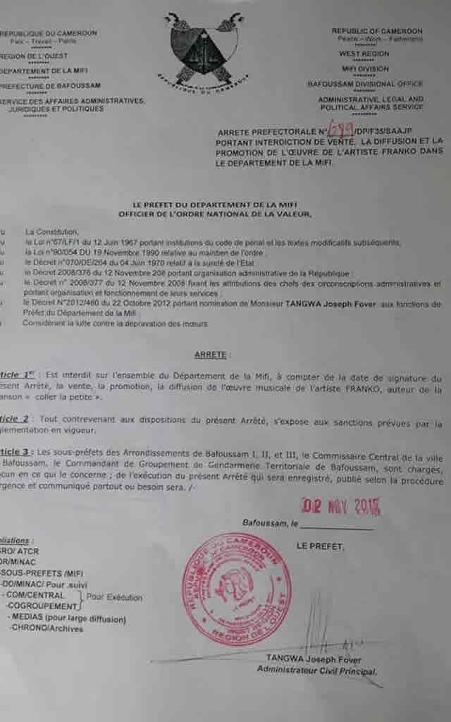 M?urs: Un arrêté préfectoral interdit « coller la petite » dans la mifi