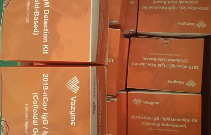 Le Préfet de la Lekie interdit la distribution du matériel de lutte contre le COVID-19
