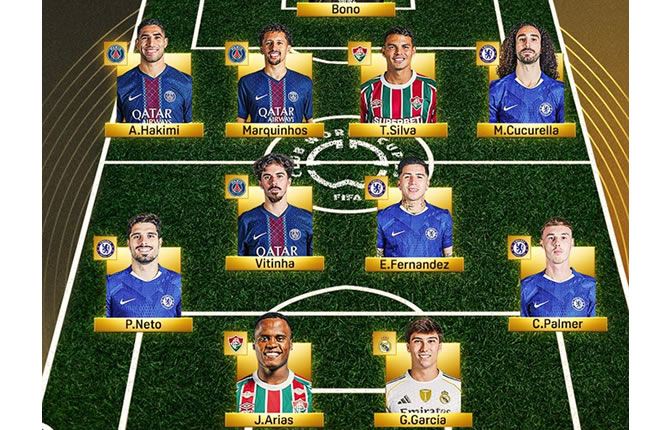 Mondial des clubs 2025 : Bounou et Hakimi, l'Afrique s?impose dans l??quipe-type de la compétition