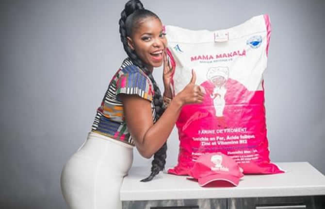 La société Afisa Food Industry SA choisit l'artiste camerounaise Daphne comme ambassadrice de sa marque de farine