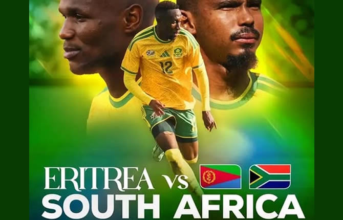 CAN 2027 : l’Afrique du Sud face au piège érythréen, les Bafana Bafana en danger
