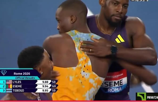 Rome en feu : Emmanuel Eseme bat le record du Cameroun et confirme son statut mondial