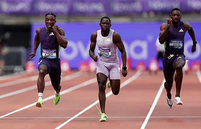 Emmanuel Eseme en feu : le champion d’Afrique signe encore un chrono sous les 10 secondes et impressionne avant Glasgow