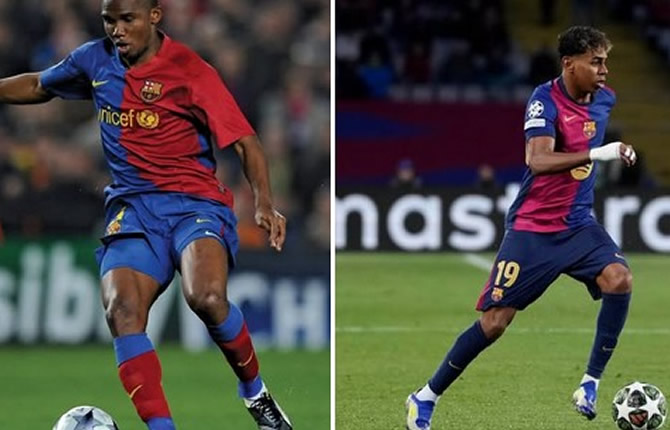 « Ballon d'Or de nos cœurs » : Samuel Eto'o crée la polémique en soutenant Lamine Yamal face à Mbappé