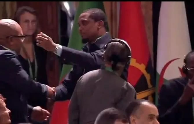 La réaction de Samuel Eto'o après son élection au comité exécutif de la CAF