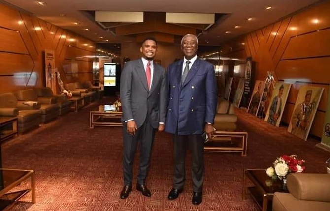 Élections à la Fecafoot: Ce que Samuel Eto'o et Samuel Mvondo Ayolo se sont dits