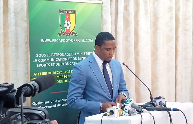 Samuel Eto'o va construire un stade moderne à Bamenda dans le Nord-Ouest du Cameroun