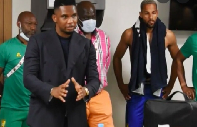 «C'est la guerre»: Le discours motivateur de Samuel Eto'o aux lions indomptables fait des émules en Égypte