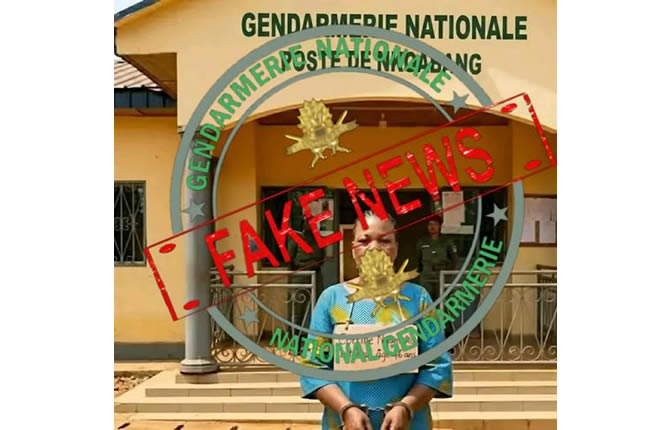 Yaoundé : la gendarmerie dément l’arrestation d’une prétendue vendeuse de chair humaine à Nkoabang