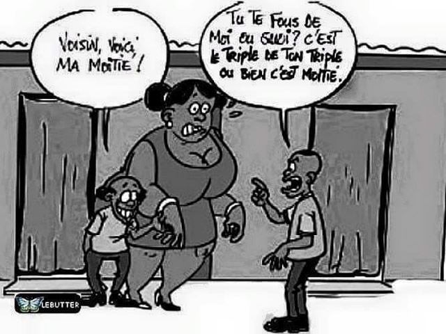 Quand un gars présente sa moitié