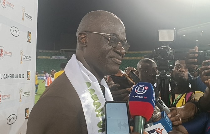Fernand Sadou : « Ce trophée n'est pas un lot de consolation. Nous sommes venus gagner la Coupe et nous l'avons fait» 
