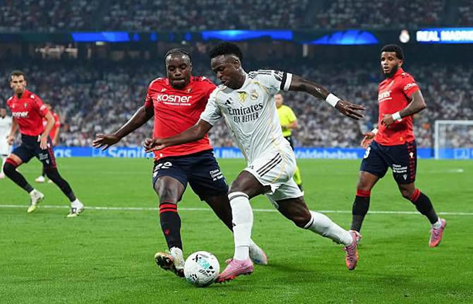 Liga : Mbappé libère le Real, Boyomo tient tête malgré la d?faite d?Osasuna