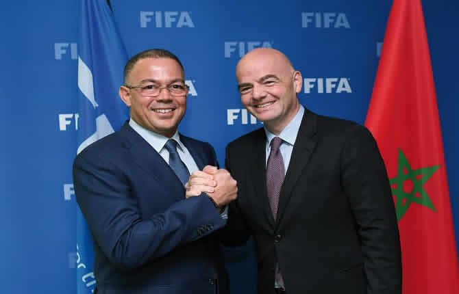 La Coupe du monde 2030 se jouera dans six pays et celle de 2034 en Arabie Saoudite