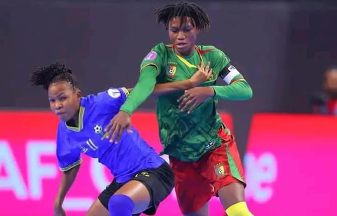 CAN F?minine Futsal 2025 : Les Lionnes Camerounaises Tombent en Demi-Finale Face ? la Tanzanie (3-2)