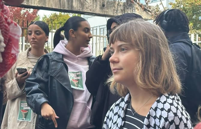 France : Greta Thunberg rejoint la révolte des lycéens, 90 % des universités touchées par les blocages