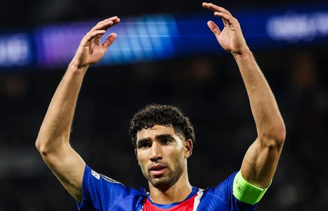 Ligue des champions : Achraf Hakimi à une passe décisive du record historique de Samuel Eto’o