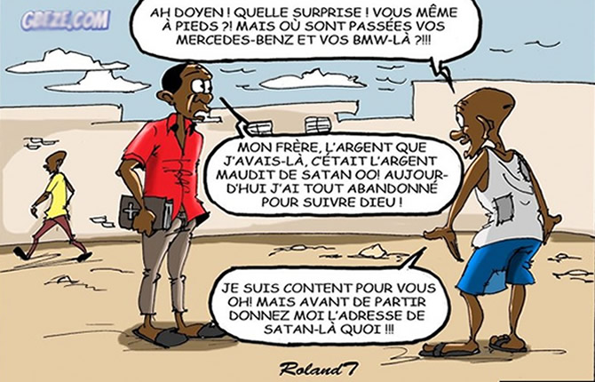 cameroun :: Humour Il cherche l'adresse de Satan