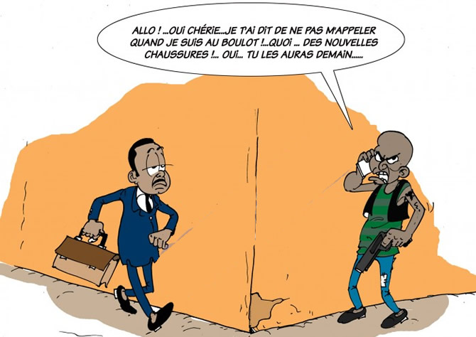Un braqueur à la caisse ... épisode 2