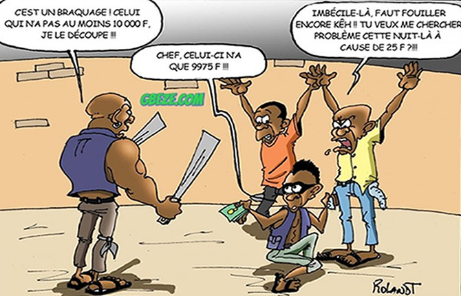 Braquage ... Il reste 25F