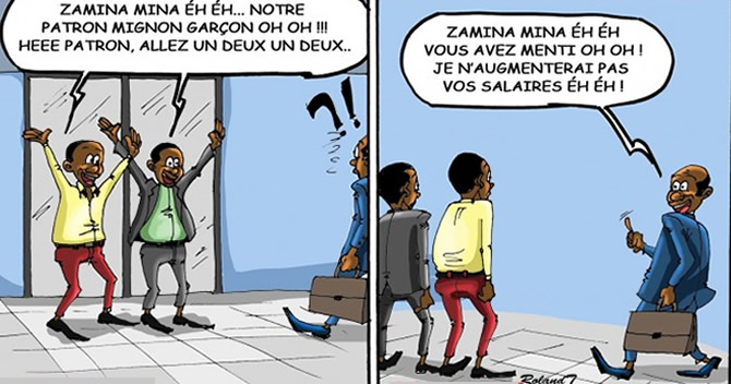 Flaterie au son des Zangaléwa