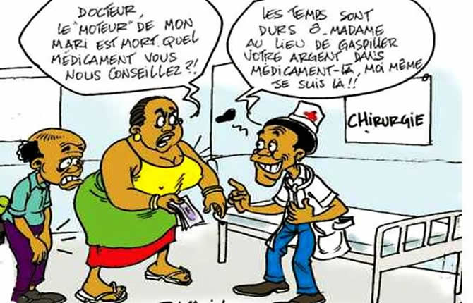 Le moteur de son mari ne fonctionne plus